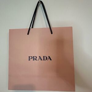Prada gift bag